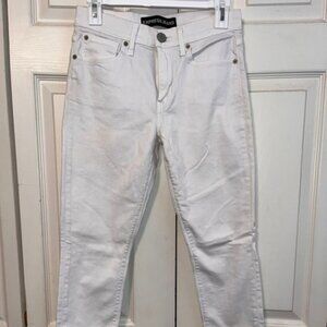 Express White Jean Leggings Size 4R